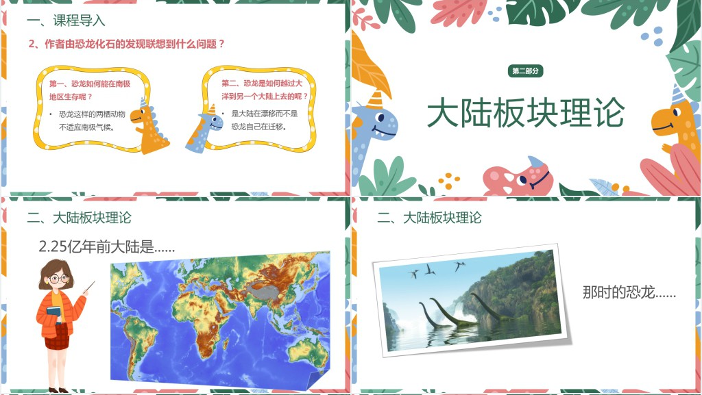 初中八年级语文下册《恐龙无处不有》PPT课件 初中八年级语文下册《恐龙无处不有》PPT课件