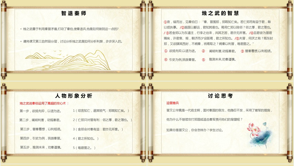 高中语文必修《烛之武退秦师》PPT课件 高中语文必修《烛之武退秦师》PPT课件