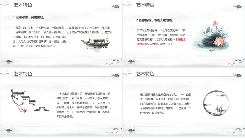 部编版九年级语文上册《故乡》第二课时PPT课件 部编版九年级语文上册《故乡》第二课时PPT课件