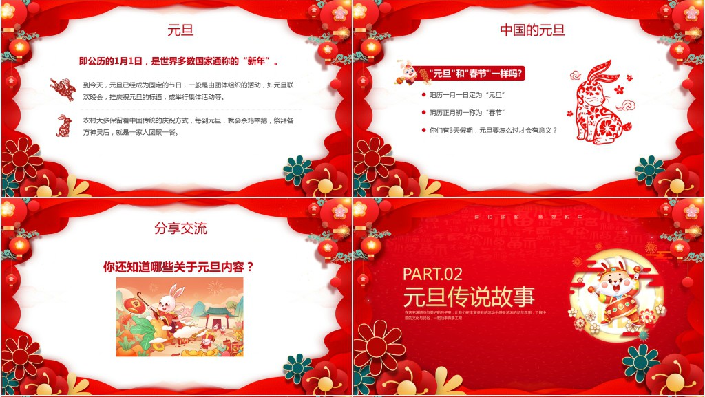 幼儿园喜迎元旦主题班会PPT课件 幼儿园喜迎元旦主题班会PPT课件