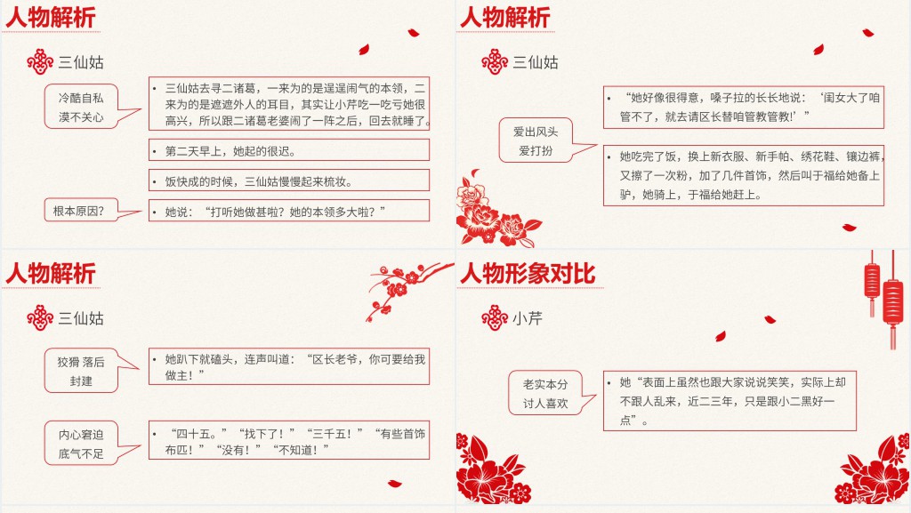 人教版高二语文选修《小二黑结婚》PPT课件 人教版高二语文选修《小二黑结婚》PPT课件