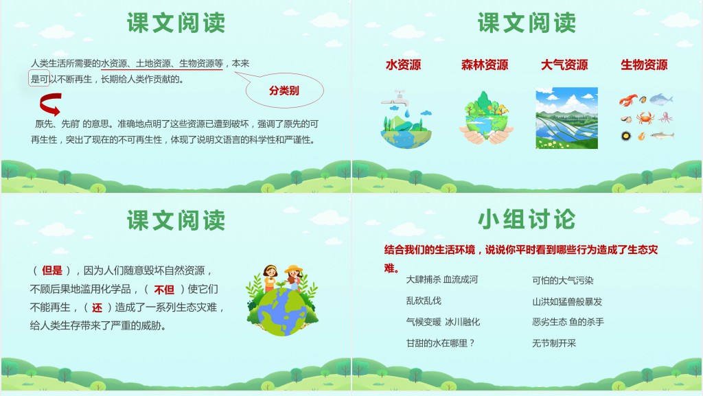 小学六年级语文上册《只有一个地球》PPT课件 小学六年级语文上册《只有一个地球》PPT课件