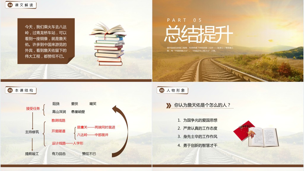 人教版小学六年级上册《詹天佑》PPT课件 人教版小学六年级上册《詹天佑》PPT课件