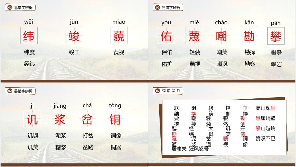人教版小学六年级上册《詹天佑》PPT课件 人教版小学六年级上册《詹天佑》PPT课件