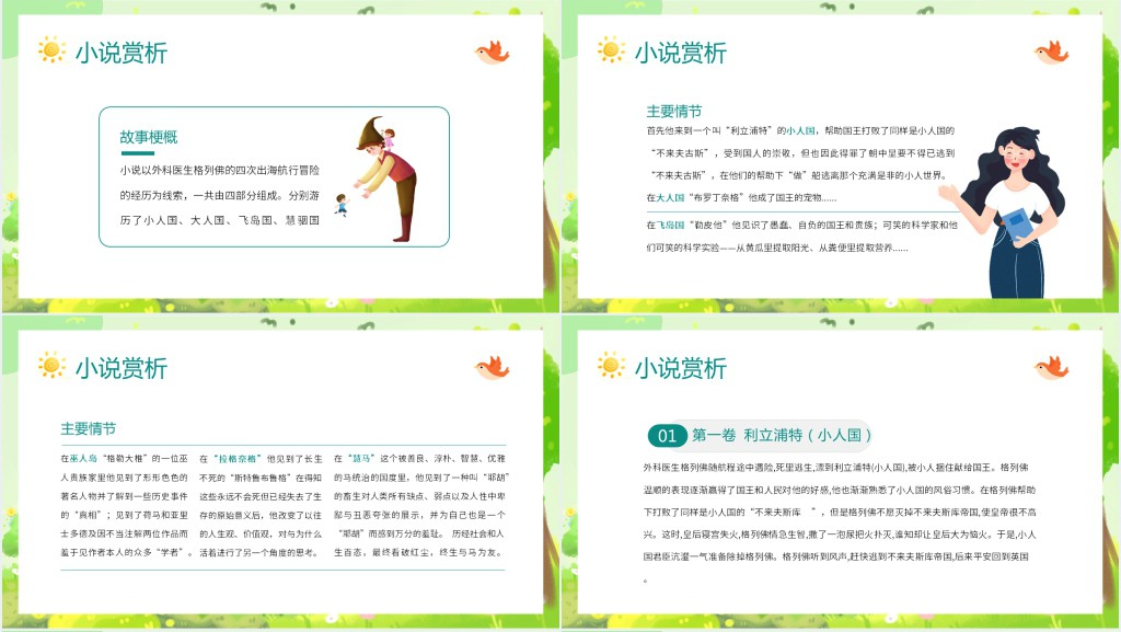 初中语文九年级《格列佛游记》教学PPT课件 初中语文九年级《格列佛游记》教学PPT课件