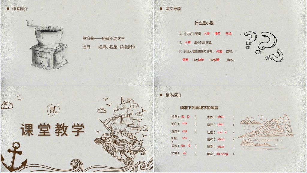 初中九年级语文上册《我的叔叔于勤》PPT课件 初中九年级语文上册《我的叔叔于勤》PPT课件