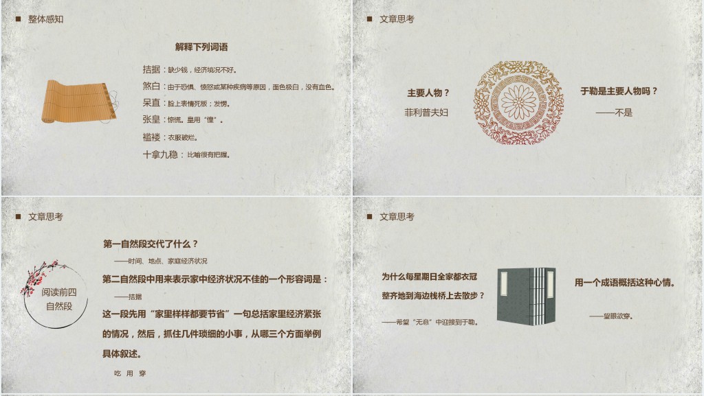 初中九年级语文上册《我的叔叔于勤》PPT课件 初中九年级语文上册《我的叔叔于勤》PPT课件