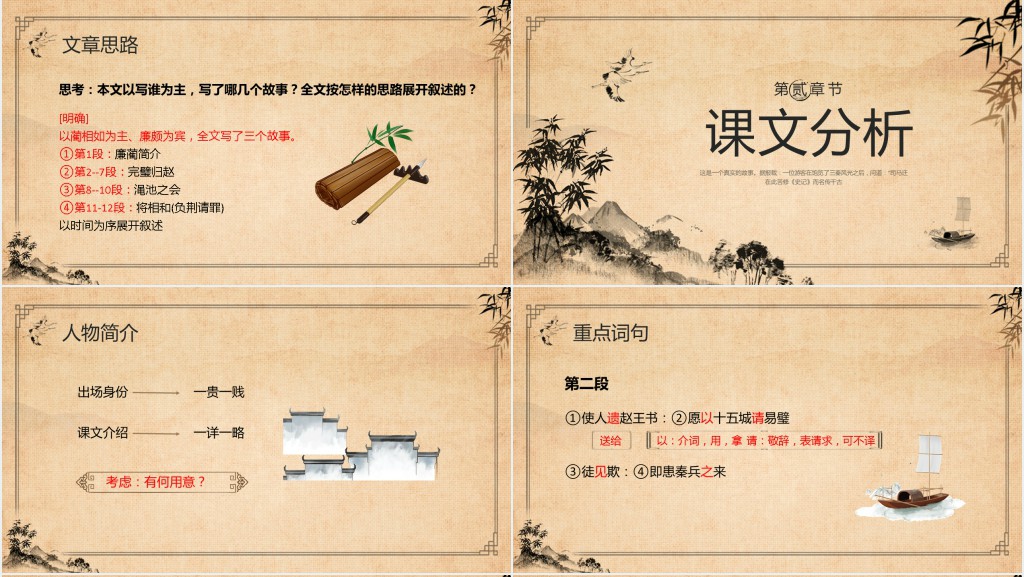 高二语文必修四《廉颇蔺相如列传》PPT课件 高二语文必修四《廉颇蔺相如列传》PPT课件