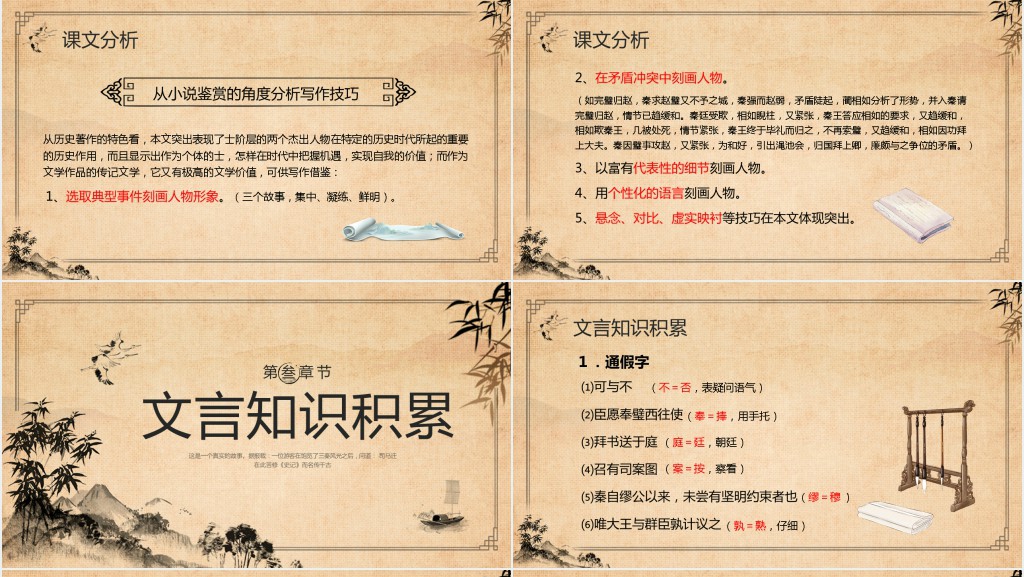 高二语文必修四《廉颇蔺相如列传》PPT课件 高二语文必修四《廉颇蔺相如列传》PPT课件