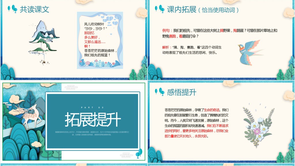 小学语文《祖先的摇篮》PPT课件 小学语文《祖先的摇篮》PPT课件