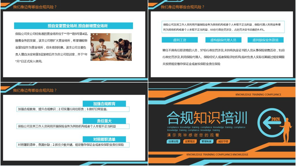 公司培训合规手册内容PPT模板 公司培训合规手册内容PPT模板