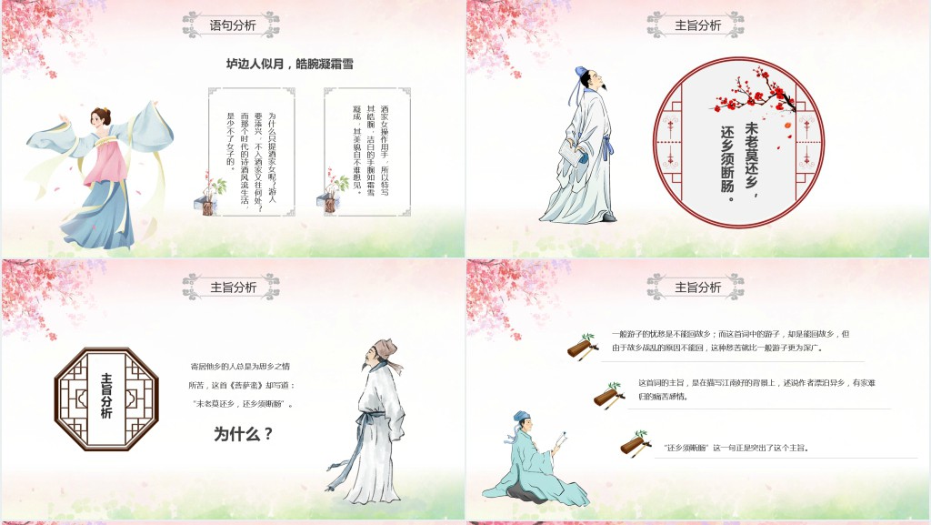 九年级语文上册《菩萨蛮》PPT课件 九年级语文上册《菩萨蛮》PPT课件