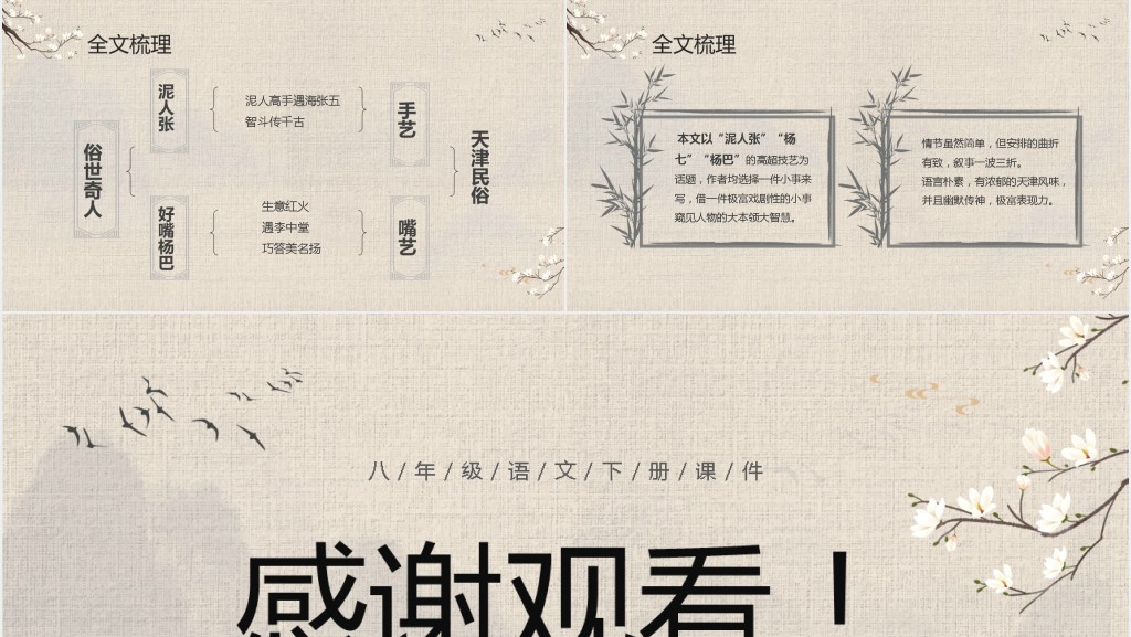 八年级语文《俗世奇人》PPT课件 八年级语文《俗世奇人》PPT课件