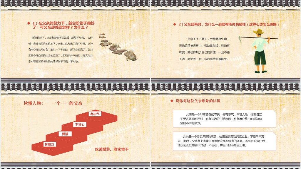 初中下册语文《台阶》PPT课件 初中下册语文《台阶》PPT课件