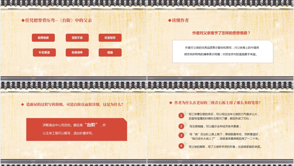 初中下册语文《台阶》PPT课件 初中下册语文《台阶》PPT课件