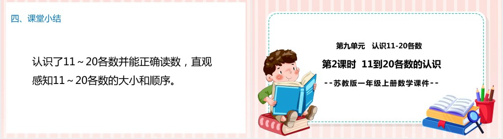 苏教版小学一年级数学上册《11和20各数的认识》PPT课件 苏教版小学一年级数学上册《11和20各数的认识》PPT课件