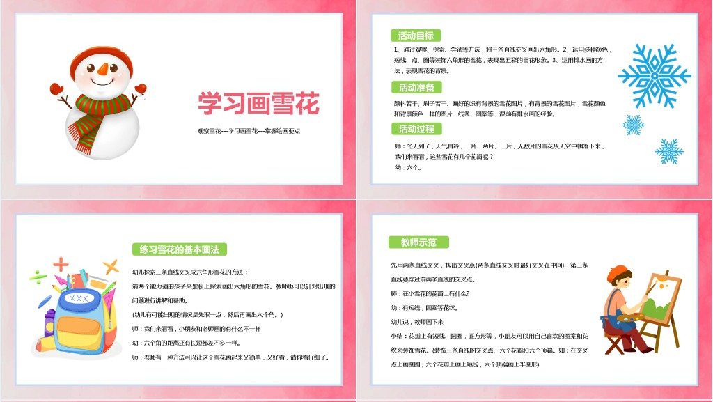 幼儿园美术教育培训PPT模板 幼儿园美术教育培训PPT模板