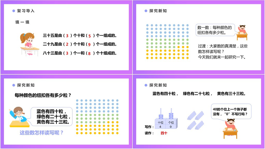 人教版《读数、写数》教案PPT课件 人教版《读数、写数》教案PPT课件