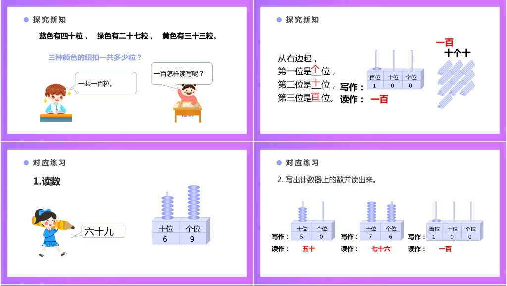 人教版《读数、写数》教案PPT课件 人教版《读数、写数》教案PPT课件