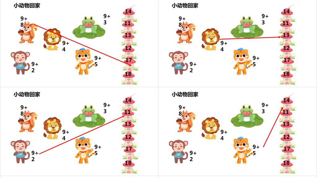 西师大版《9加几》教案PPT课件 西师大版《9加几》教案PPT课件