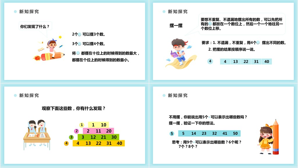 人教版小学一年级数学下册《摆一摆想一想》PPT课件 人教版小学一年级数学下册《摆一摆想一想》PPT课件