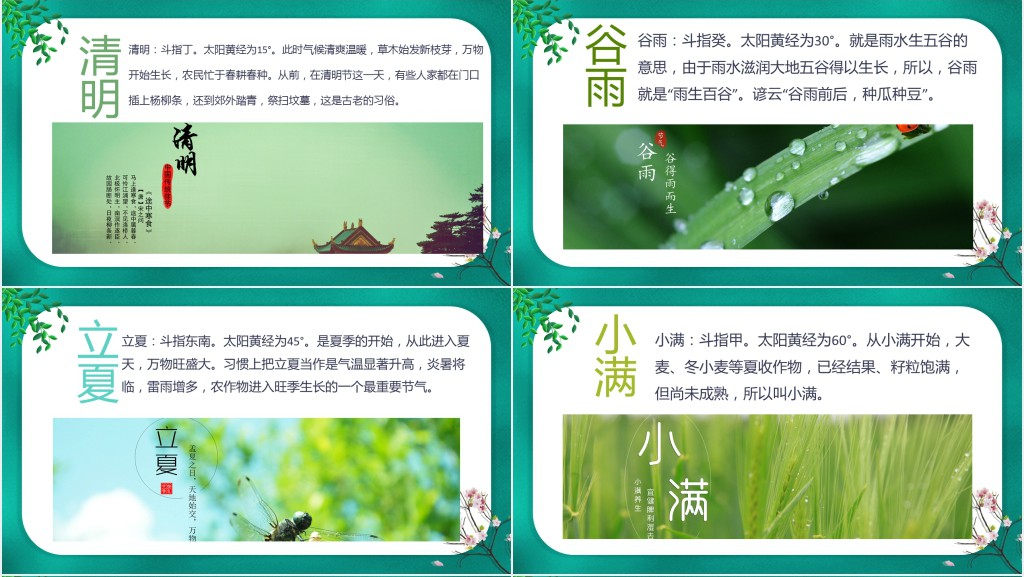 了解二十四节气班会教案PPT课件 了解二十四节气班会教案PPT课件