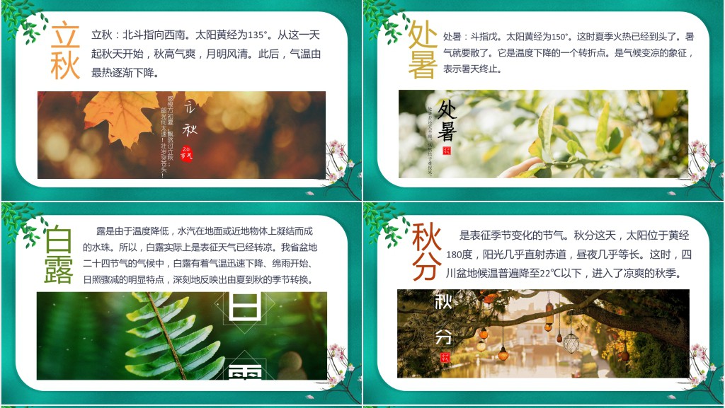 了解二十四节气班会教案PPT课件 了解二十四节气班会教案PPT课件