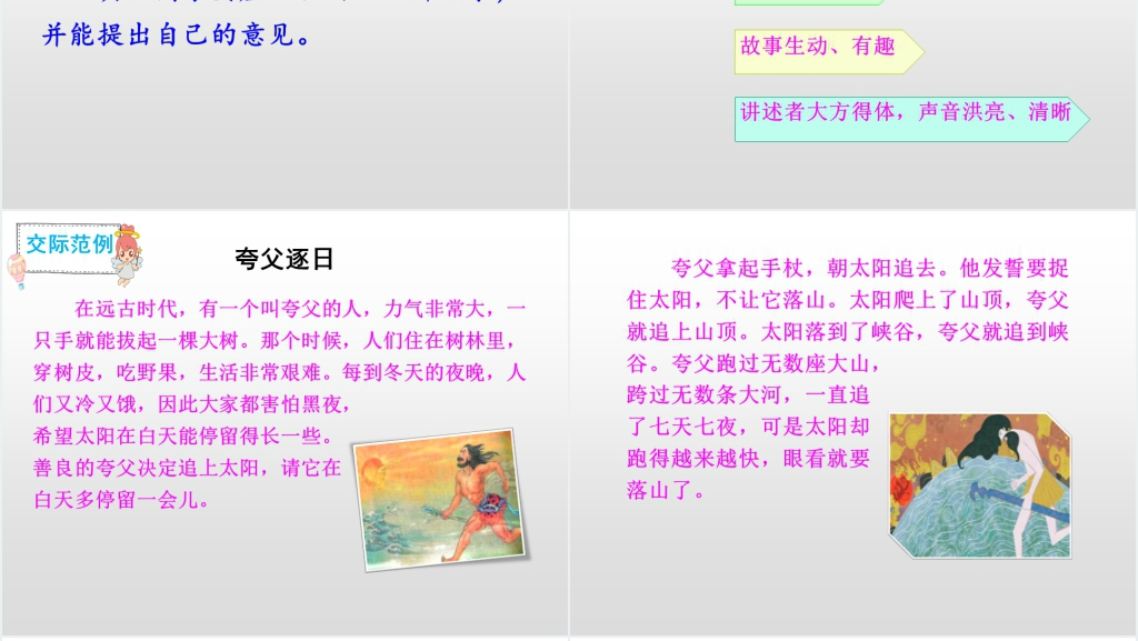 小学上册口语交际讲民间故事PPT课件 小学上册口语交际讲民间故事PPT课件