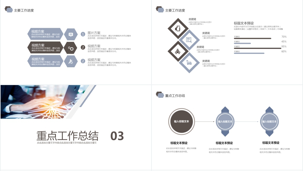 各部门工作总结PPT模板 各部门工作总结PPT模板