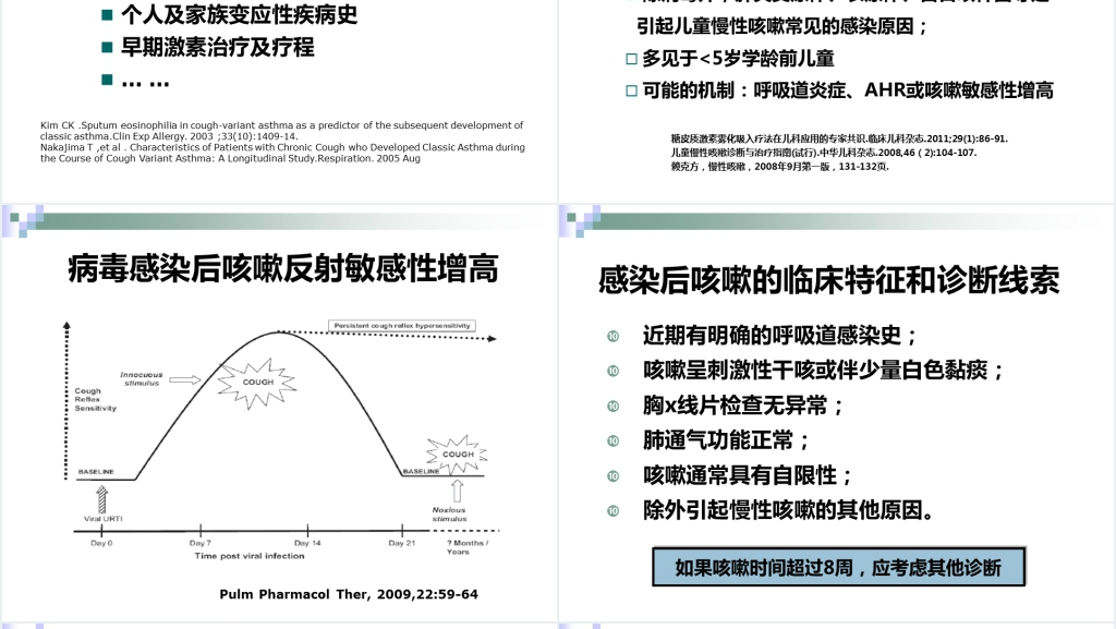 儿童慢性咳嗽的诊治指南PPT课件 儿童慢性咳嗽的诊治指南PPT课件