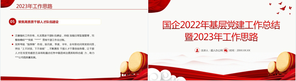 国基层党建工作总结暨2023年工作思路PPT党课 国基层党建工作总结暨2023年工作思路PPT党课
