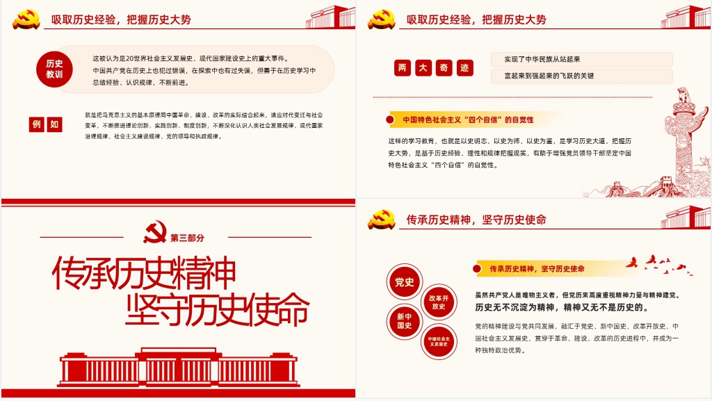 四史党史篇党课PPT课件 四史党史篇党课PPT课件