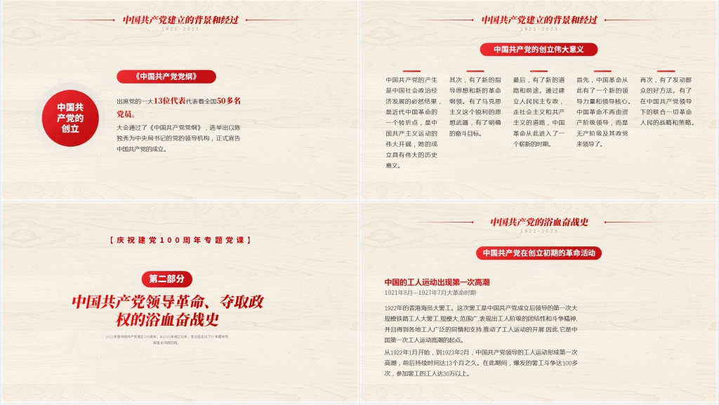 党政风学好百年党史凝聚奋斗伟力PPT党课 党政风学好百年党史凝聚奋斗伟力PPT党课