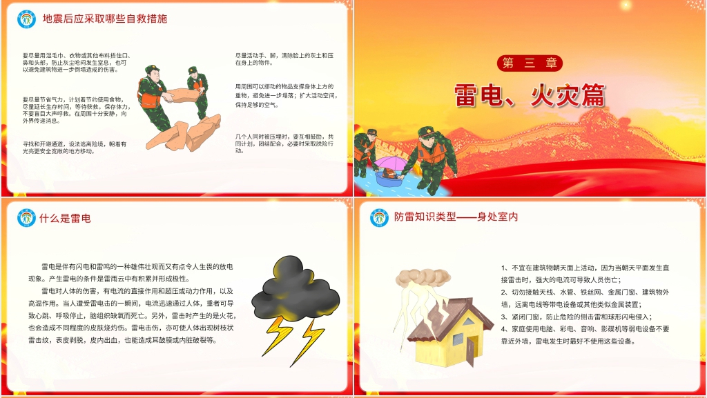 5月12日全国防灾减灾日课程PPT课件 5月12日全国防灾减灾日课程PPT课件