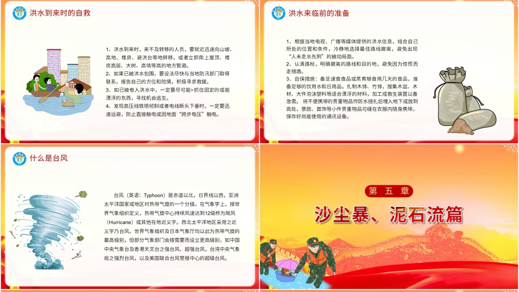 5月12日全国防灾减灾日课程PPT课件 5月12日全国防灾减灾日课程PPT课件