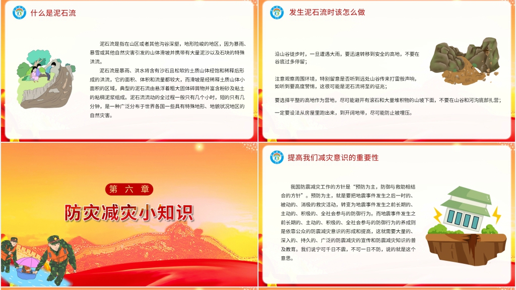5月12日全国防灾减灾日课程PPT课件 5月12日全国防灾减灾日课程PPT课件