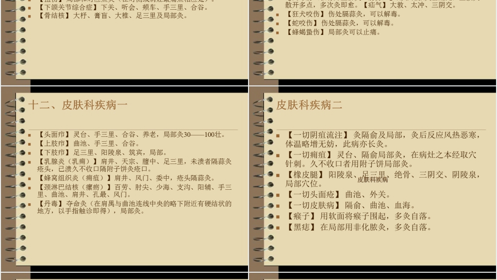 艾灸常见病及其治疗方法PPT课件 艾灸常见病及其治疗方法PPT课件