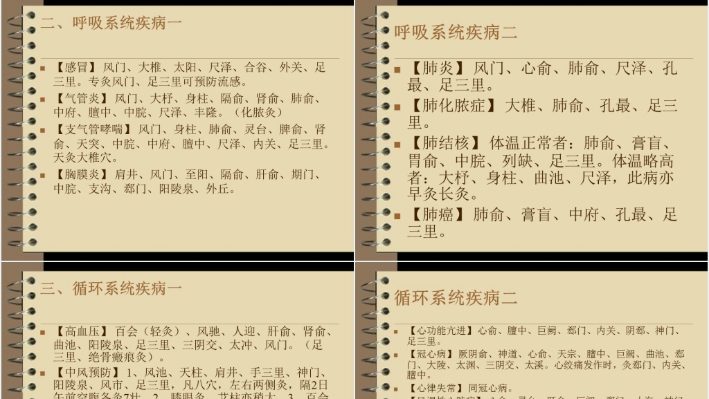 艾灸常见病及其治疗方法PPT课件 艾灸常见病及其治疗方法PPT课件