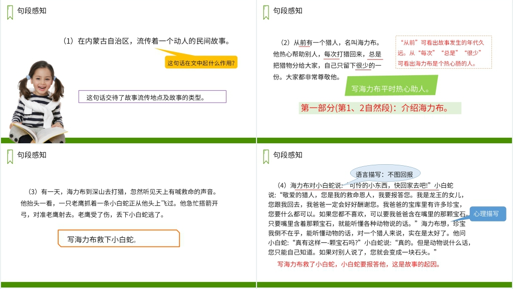 人教版五年级上册语文《猎人海力布》PPT课件 人教版五年级上册语文《猎人海力布》PPT课件