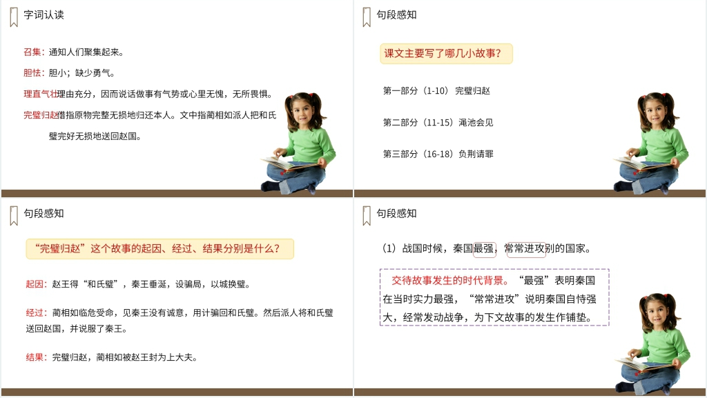 人教版五年级上册语文《将相和》PPT课件 人教版五年级上册语文《将相和》PPT课件