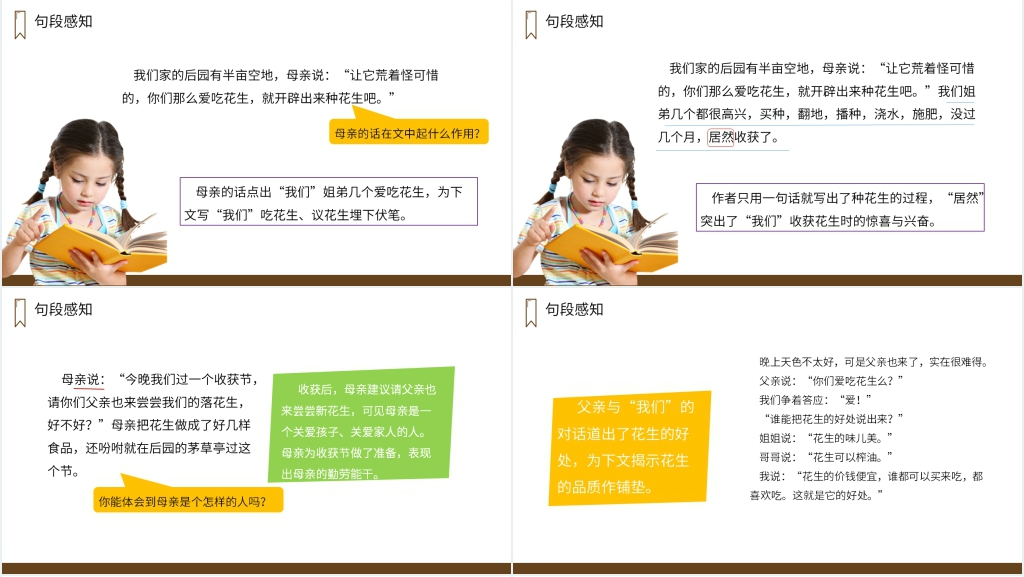 人教版五年级上册语文《落花生》PPT课件 人教版五年级上册语文《落花生》PPT课件