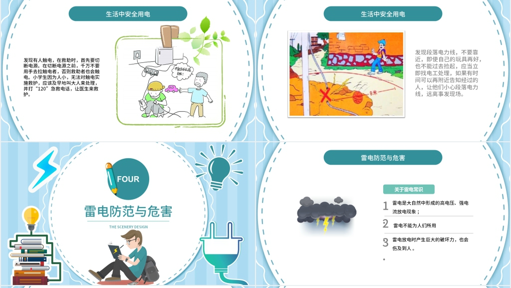 班会安全用电教案PPT课件 班会安全用电教案PPT课件