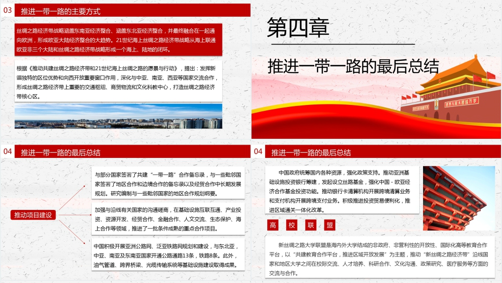一带一路共创繁荣PPT 一带一路共创繁荣PPT