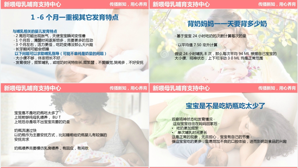 母乳喂养知识培训内容PPT模板 母乳喂养知识培训内容PPT模板