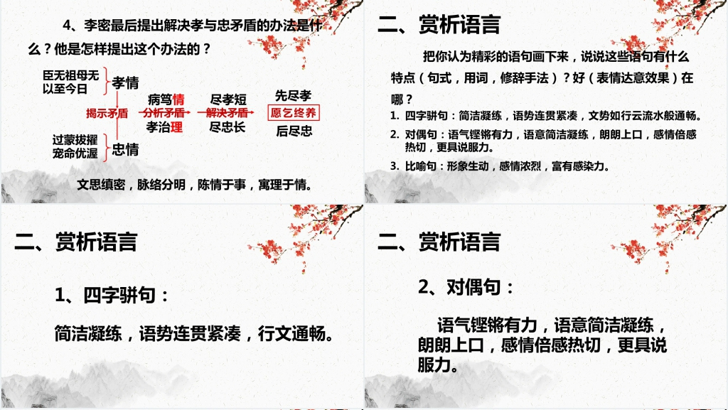 《陈情表》教案优秀PPT课件 《陈情表》教案优秀PPT课件