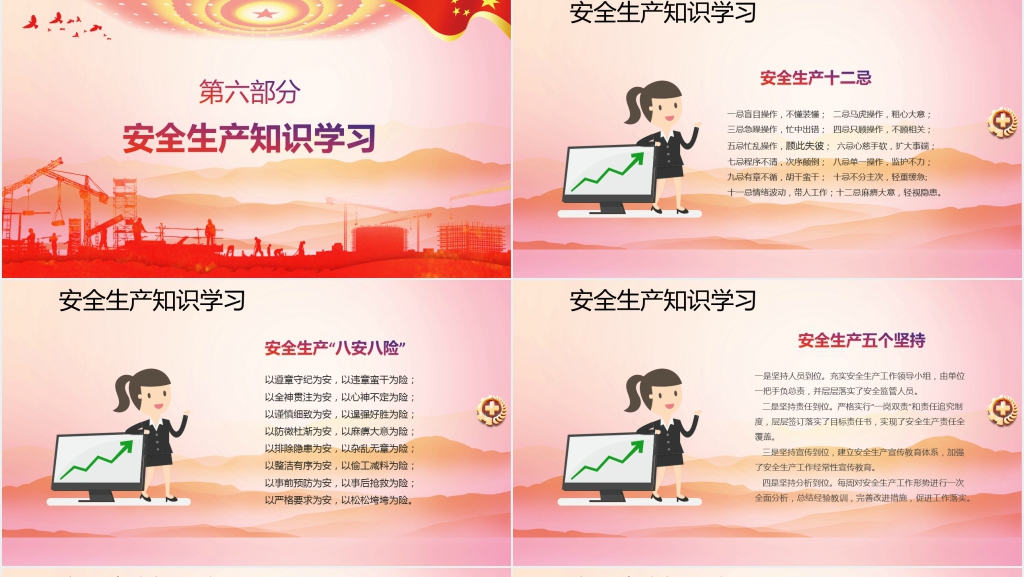 党政风以安全生产促进发展为主题PPT党课 党政风以安全生产促进发展为主题PPT党课