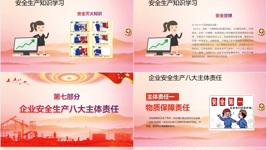 党政风以安全生产促进发展为主题PPT党课 党政风以安全生产促进发展为主题PPT党课