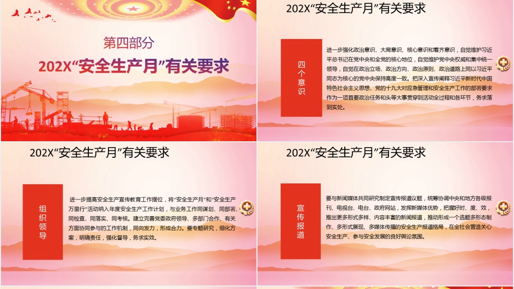 党政风以安全生产促进发展为主题PPT党课 党政风以安全生产促进发展为主题PPT党课