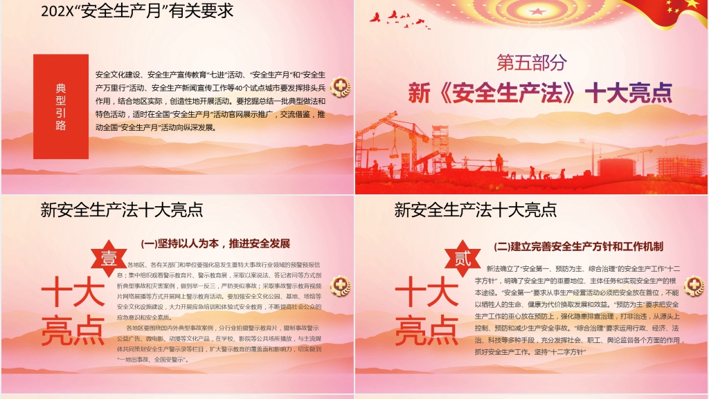 党政风以安全生产促进发展为主题PPT党课 党政风以安全生产促进发展为主题PPT党课