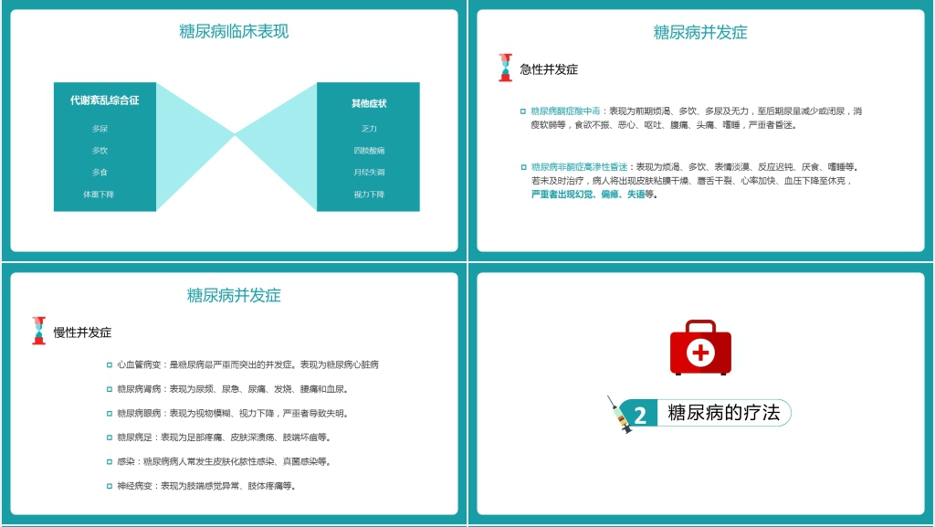 2型糖尿病护理查房PPT模板 2型糖尿病护理查房PPT模板